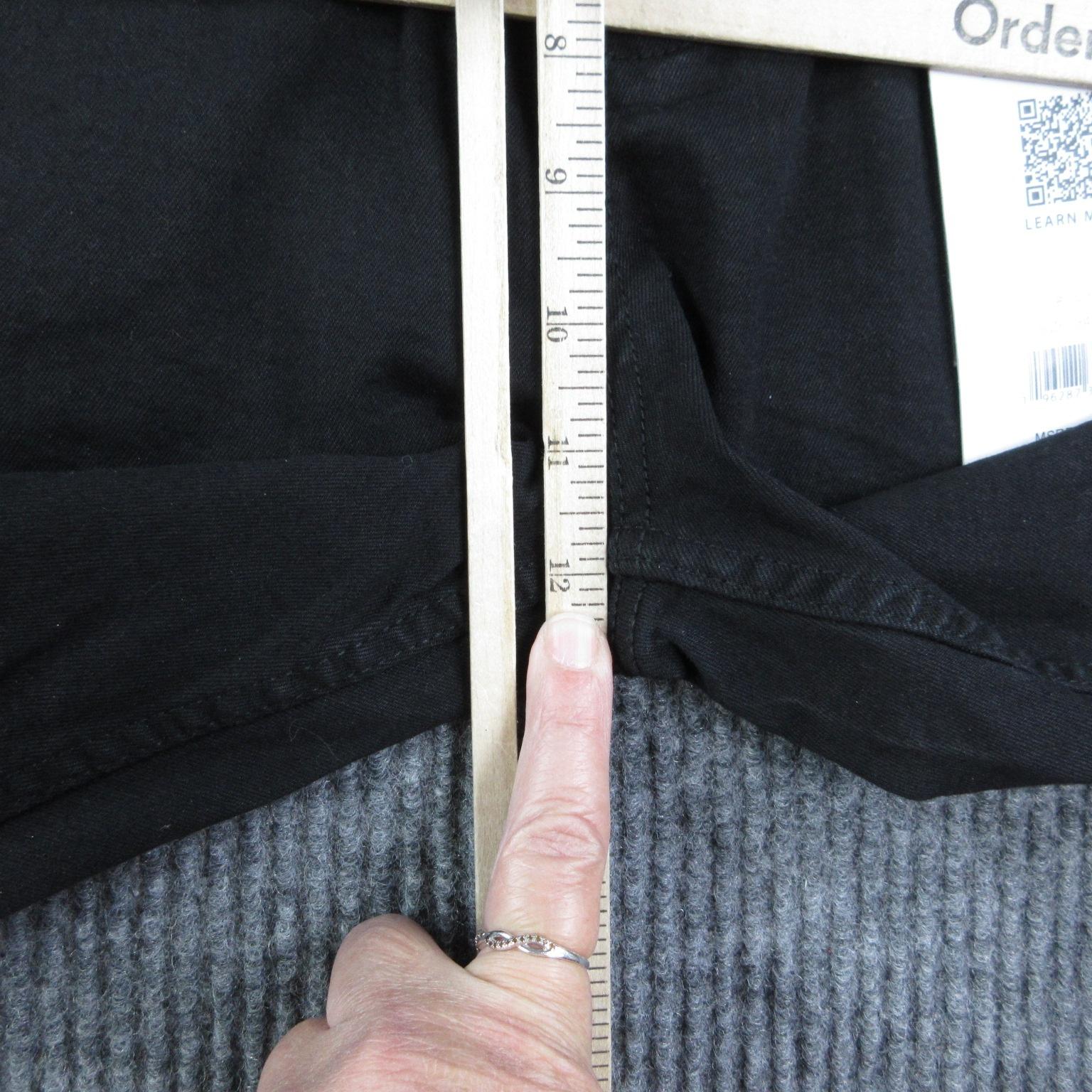 The Perfect Jean Jeans Mens 34x34 Bandit Black Slim Thick Stretch Tpj 33x33* Nwt — image 8 of 8